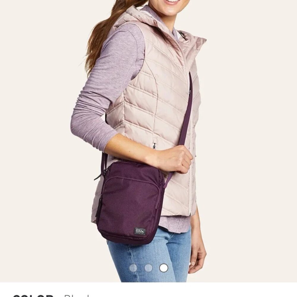 Eddie Bauer Spruce Jasper Crossbody Bag/NWT - Picture 2 of 10